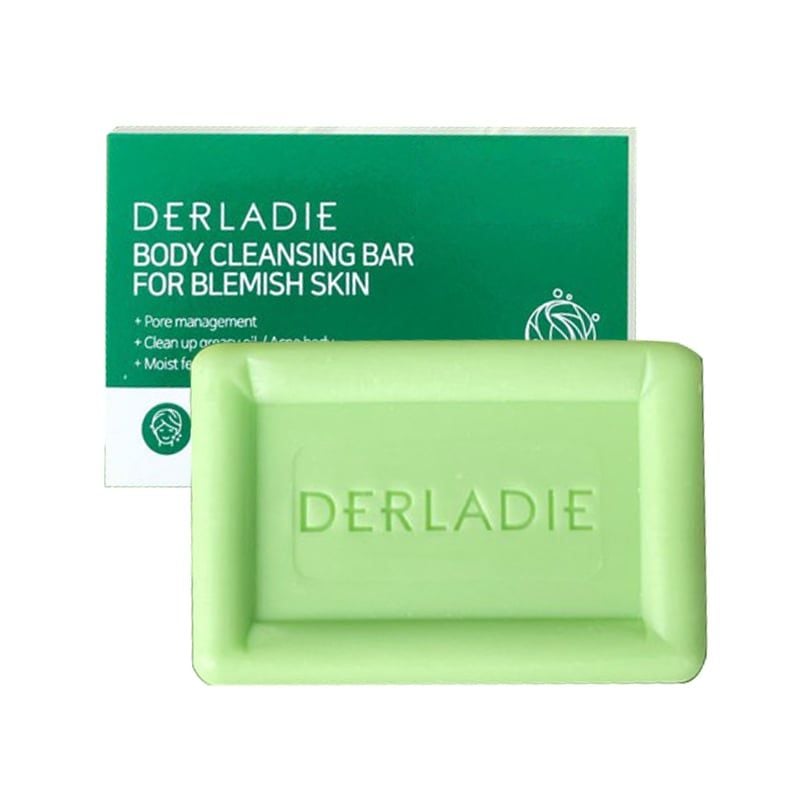 Xà Phòng Derladie Hỗ Trợ Giảm Mụn Cơ Thể Body Cleansing Bar For Blemish Skin 50g