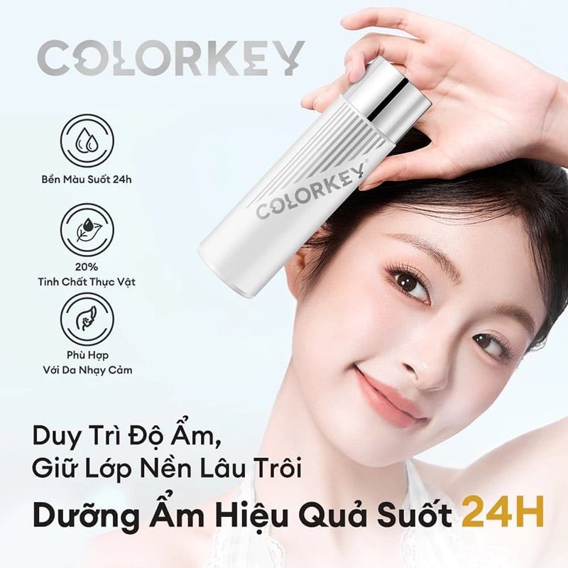 Xịt Khóa Makeup Colorkey Lâu Trôi Spray 100ml