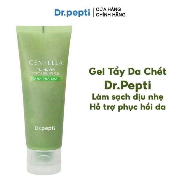  Gel Tẩy Da Chết Dr.Pepti Dịu Nhẹ Centella Turnover Soft Peeling Gel 100ml 