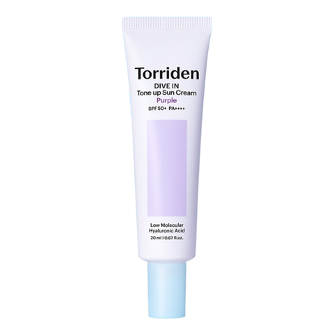 Kem Chống Nắng Torriden Nâng Tông Dive In Tone Up Sun Cream Purple SPF50+ PA++++ 20ml