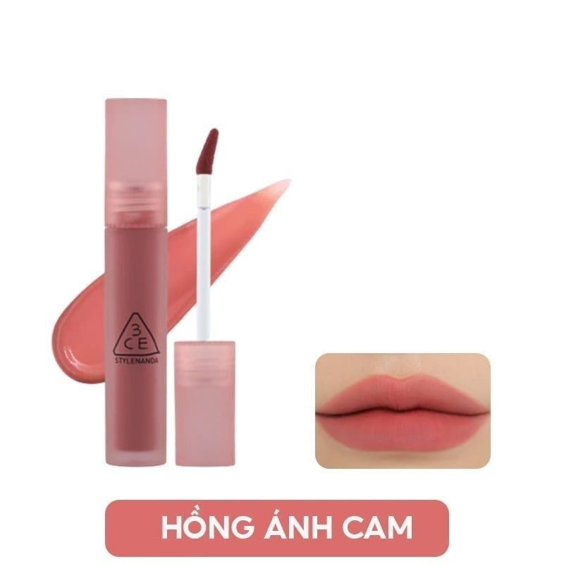 (TEST) Son Kem Lì 3CE Mịn Mượt Nhẹ Môi Blur Water Tint 4.6g