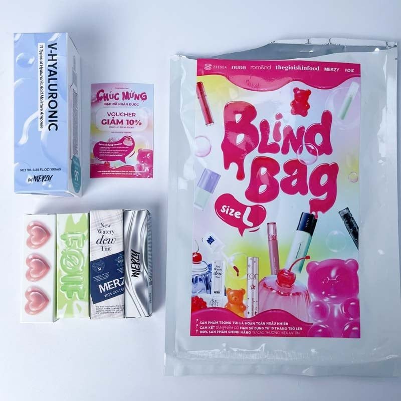 [NEW][BLINDBAG] Túi Mù Mỹ Phẩm Sinh Nhật 12 Tuổi Thế Giới Skinfood