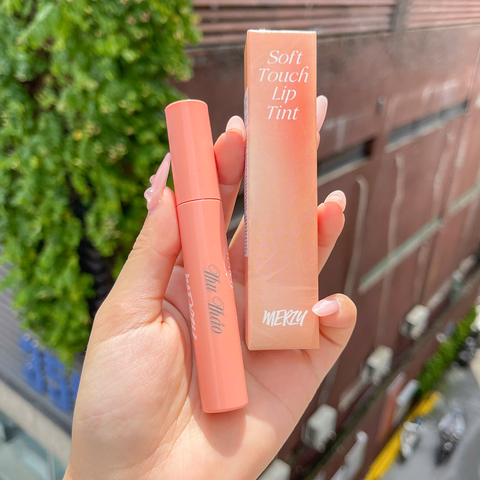 [KHẮC SON] Son Kem Merzy Siêu Lì, Siêu Mịn Môi Soft Touch Lip Tint 3g