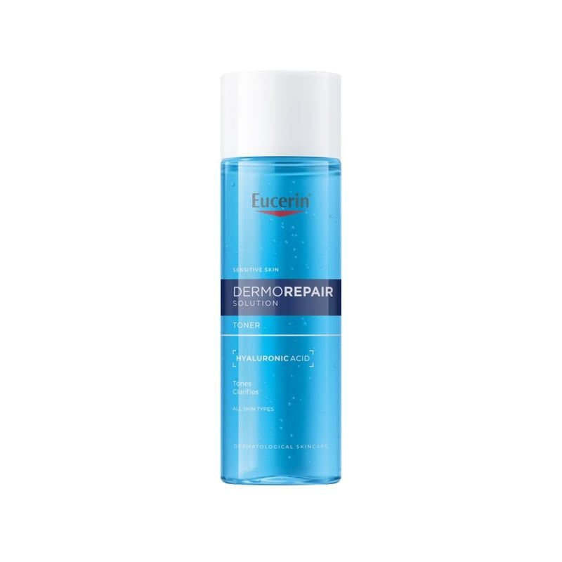 Nước Hoa Hồng Eucerin Cho Da Nhạy Cảm Dermorepair Solution Toner 200ml