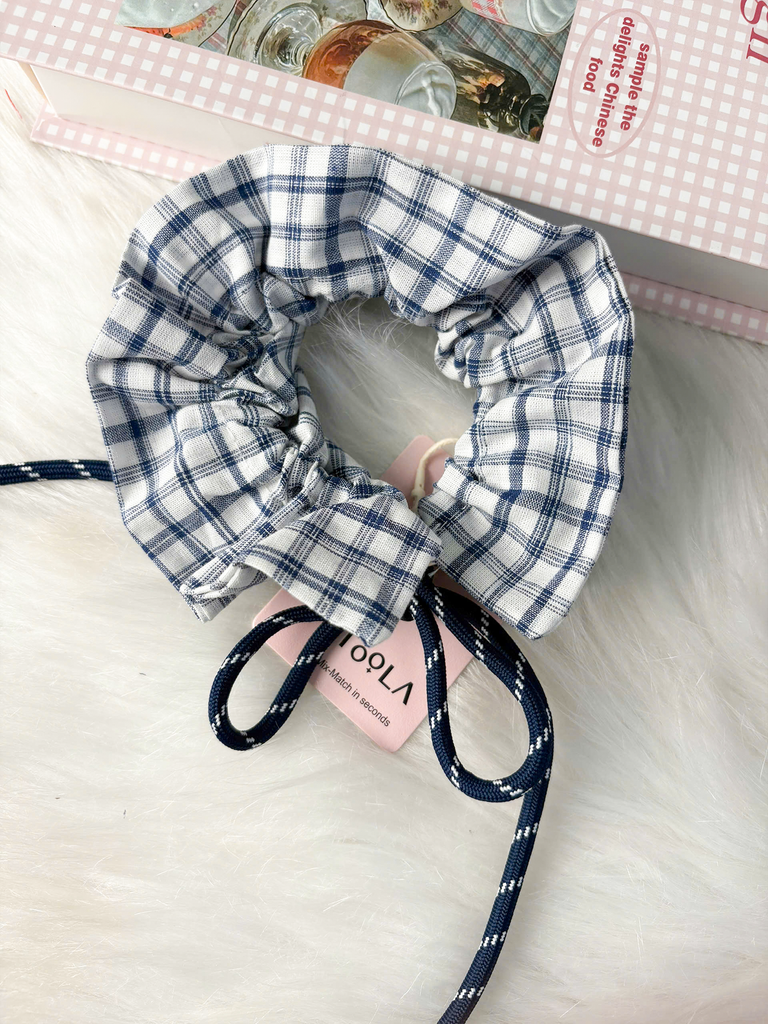 Dây Cột Tóc Scrunchies Có Dây Rút Tự Điều Chỉnh Cao Cấp TOOLA