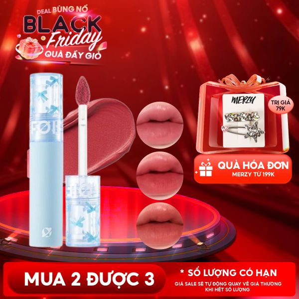  Son Kem Lì FOIF Thuần Chay, Mềm Mịn, Lâu Trôi Daily Blur Tint 3g 
