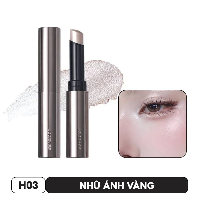 Thỏi Bắt Sáng Joocyee Nhũ Sáng Lấp Lánh, Lâu Trôi Jelly Highlighter Stick 2g