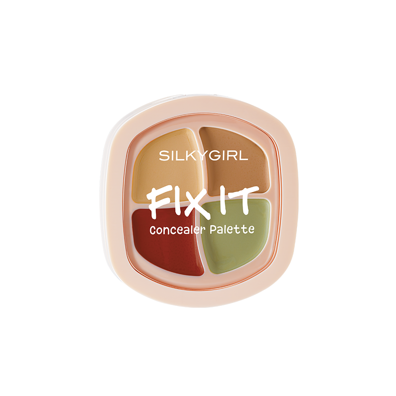 Bảng Che Khuyết Điểm Silkygirl Đa Năng 4 Ô Fix It Concealer Palette 7.2g #01 Undercover