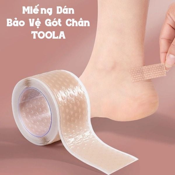  Miếng Dán Bảo Vệ Gót Chân TOOLA - 20 Miếng 