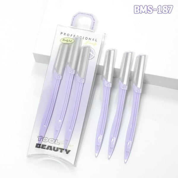  Set Dao Cạo Lông Mày Tiện Lợi Idealful Eyebrow Razor Set - BMS-187 