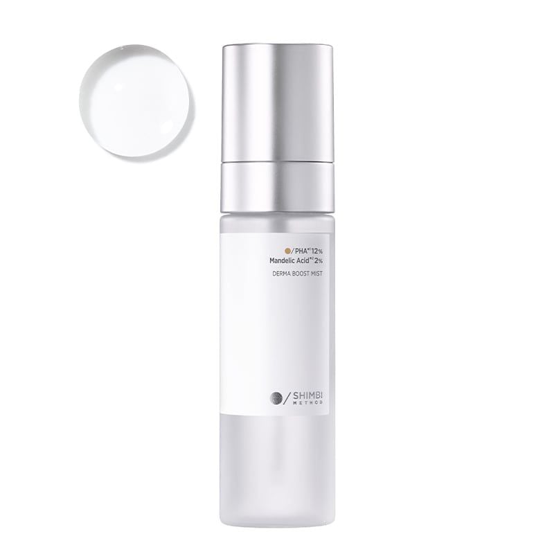 Tinh Chất Dạng Xịt Tẩy Tế Bào Chết Shimbi Method Derma Boost Mist PHA 12%, Mandelic Acid 2% 60ml