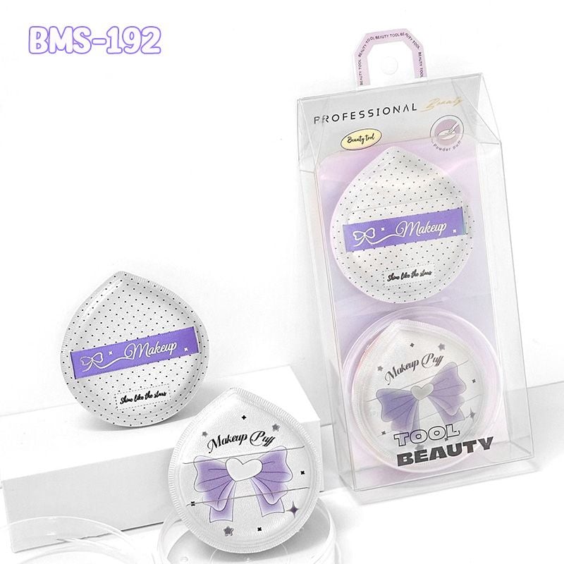 Bông Mút Trang Điểm Tán Nền, Tán Cushion Tiện Lợi Idealful Makeup Foundation Puff