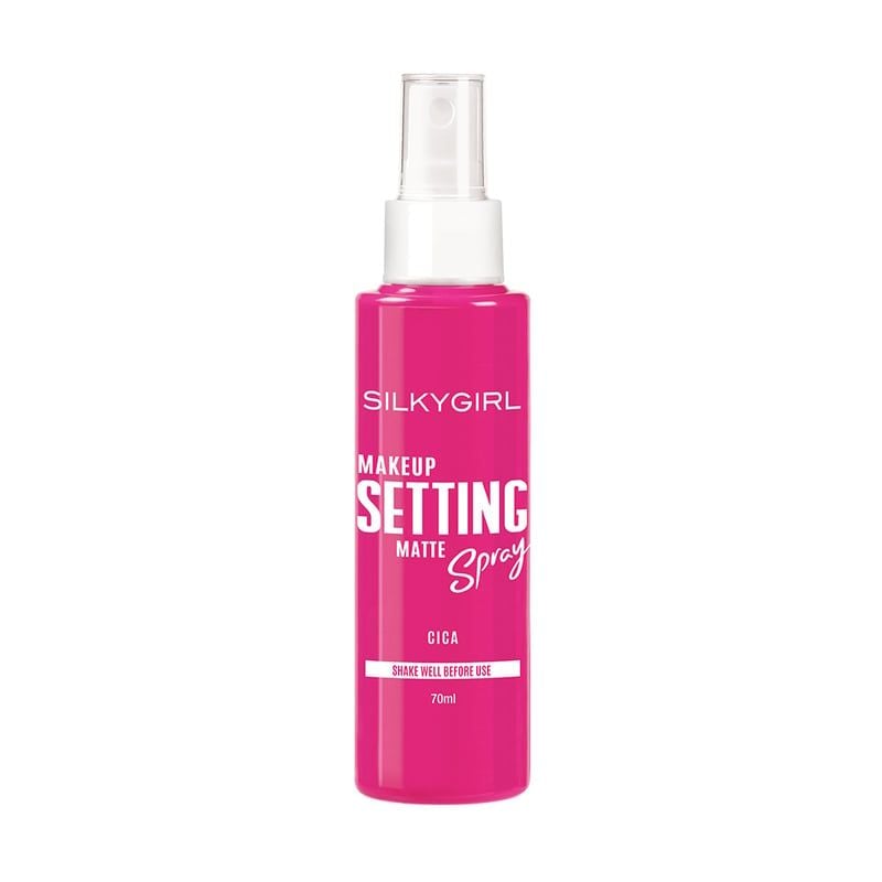 Xịt Cố Định Lớp Trang Điểm Silkygirl Cấp Ẩm, Kiềm Dầu, Bảo vệ Da Makep Setting Spray 70ml