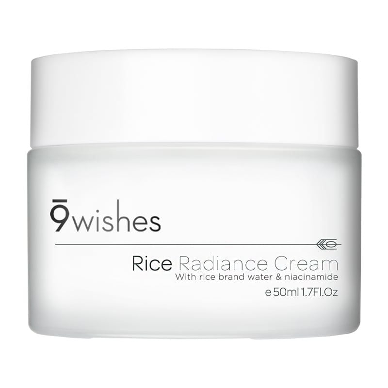 Kem Dưỡng Ẩm 9 Wishes Hỗ Trợ Làm Sáng Da Chiết Xuất Gạo Rice Radiance Cream 50ml