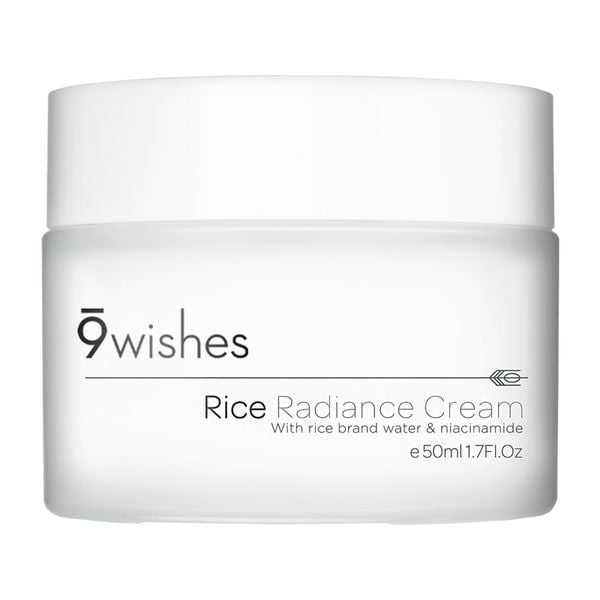  Kem Dưỡng Ẩm 9 Wishes Hỗ Trợ Làm Sáng Da Chiết Xuất Gạo Rice Radiance Cream 50ml 