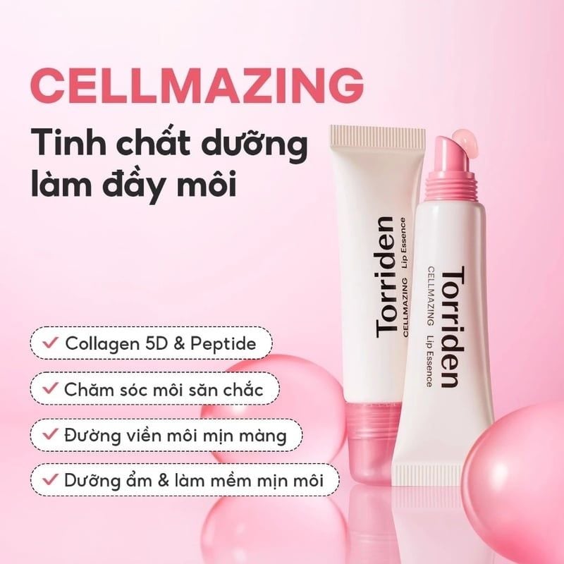 Tinh Chất Dưỡng Môi Torriden Căng Mọng, Cấp Ẩm Solid-In Lip Essence 11ml