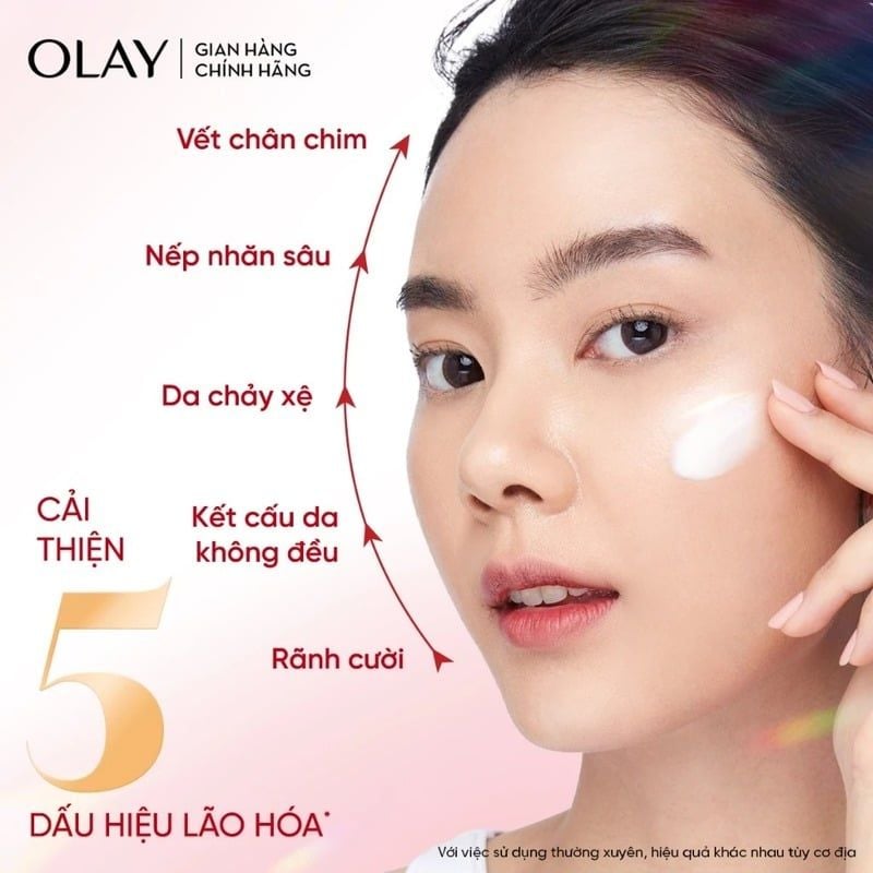 Kem Dưỡng Ẩm Olay Hỗ Trợ Cải Thiện Lão Hóa Da Regenerist Super Collagen Peptides Soft Moisturiser 45g