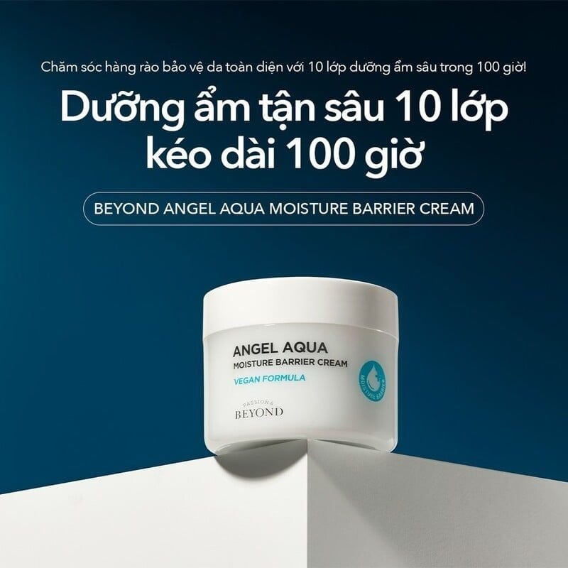 Kem Dưỡng Cấp Ẩm Chuyên Sâu Beyond Angel Aqua Moisture Barrier Cream 150ml