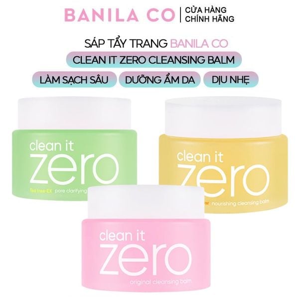  Sáp Tẩy Trang Banila Co Clean It Zero Cleansing Balm 100ml 