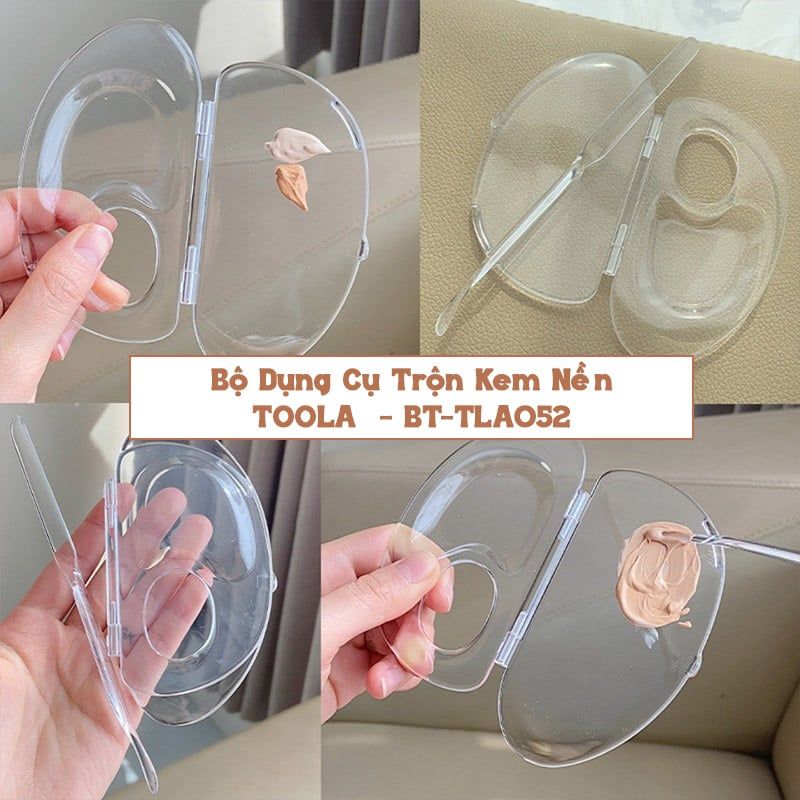 [NHẬP KHẨU] Bộ Dụng Cụ Trộn Kem Nền TOOLA