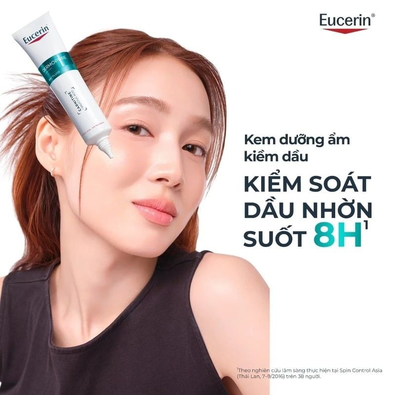 Kem Dưỡng Eucerin Kiểm Soát Dầu, Cải Thiện Mụn Dermopure Clinical Mat Fluid