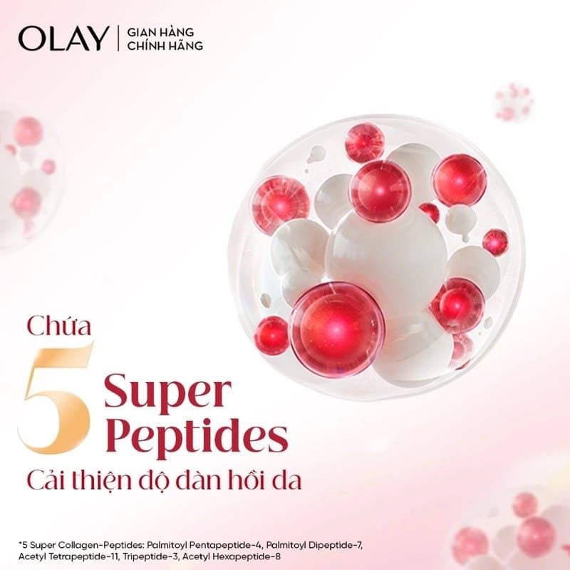 Kem Dưỡng Ẩm Olay Hỗ Trợ Cải Thiện Lão Hóa Da Regenerist Super Collagen Peptides Soft Moisturiser 45g