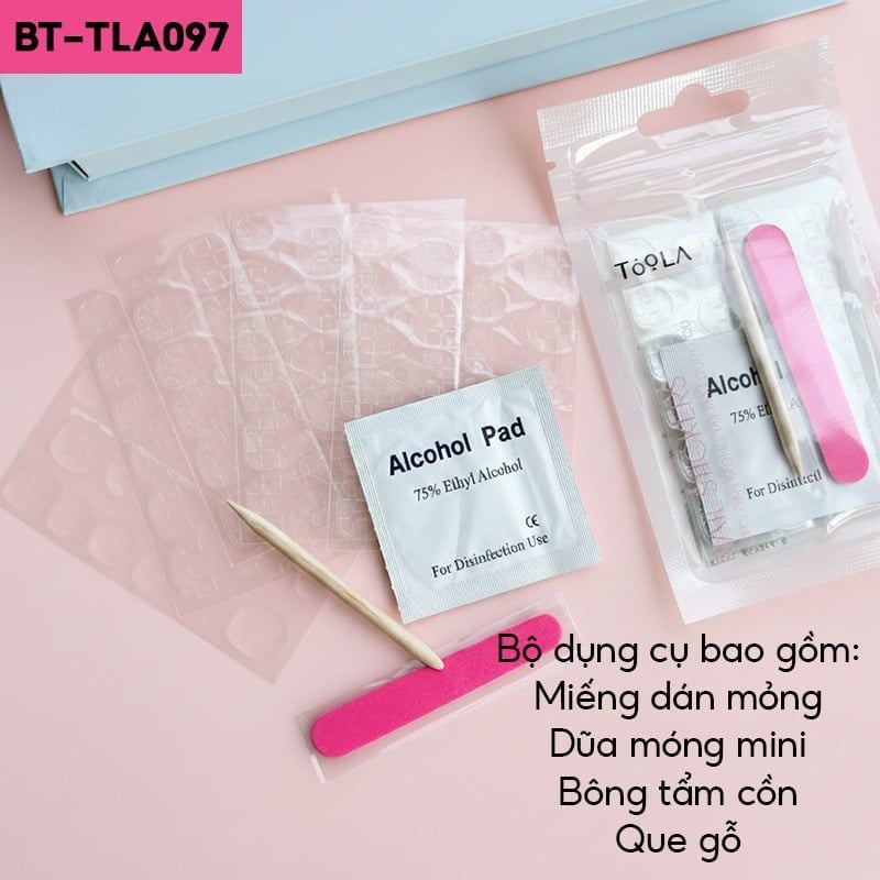 Bộ Dụng Cụ Dán Móng Giả TOOLA Nail Stickers - BT-TLA097