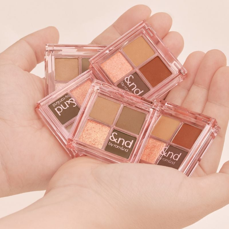 [&nd by rom&nd] Bảng Phấn Mắt 4 Ô And By Romand Mellow Eye Palette 2.4g