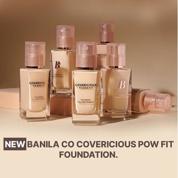  Kem Nền Banila Co Mịn Lì Che Phủ Cao Covericious Power Fit Foundation SPF45 PA++ 14ml 
