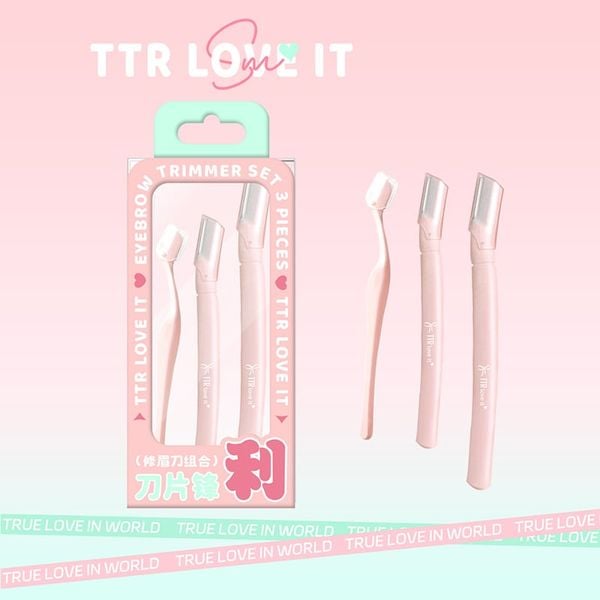  Set Dao Cạo Lông Mày Tiện Lợi TTR Eyebrow Trimmer Set - CM-XD2607 