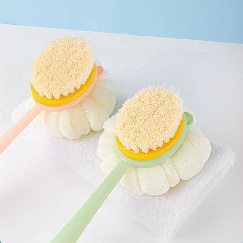 Bàn Chải Tắm Chà Lưng Hai Đầu TOOLA - BDC-TLA051 (Màu ngẫu nhiên)