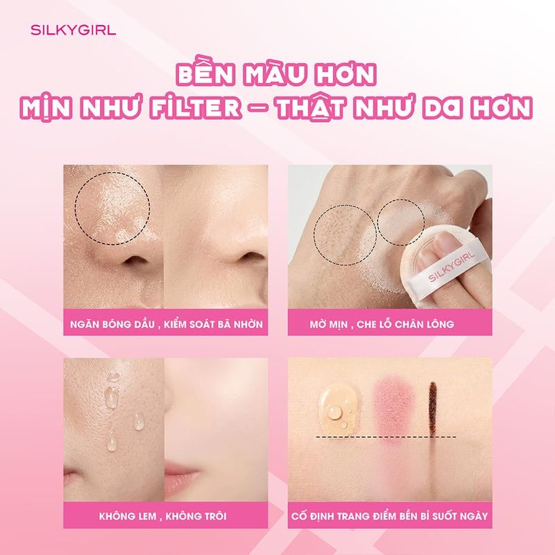 Phấn Phủ Dạng Bột Kiềm Dầu Silkygirl Fix It Setting Powder 8g #01 Translucent Matte