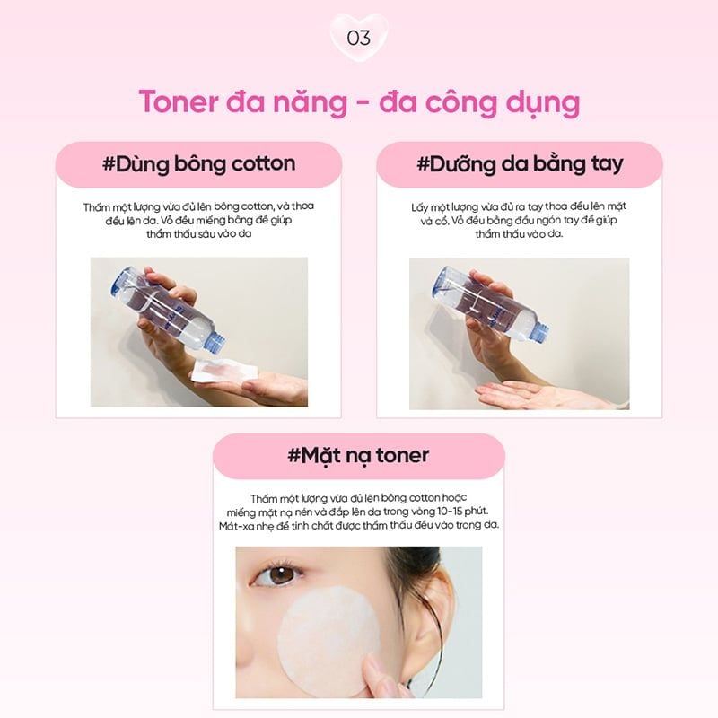 Nước Hoa Hồng The Lab Dưỡng Ẩm Clear Hyal Dewy Glow Skin Toner 150ml