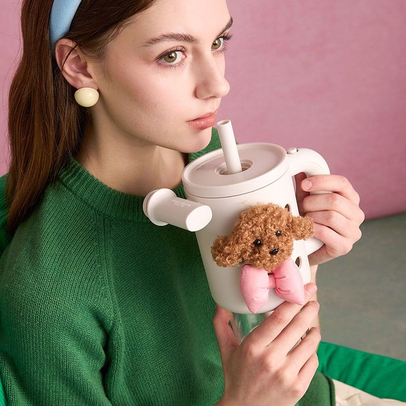 Bình Nước DIY HOLOHOLO 800ml (Không bao gồm phụ kiện trang trí)