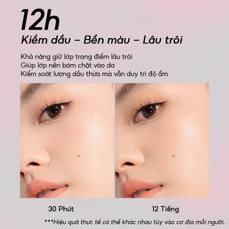 Phấn Nước Cấp Ẩm, Kiềm Dầu, Lâu Trôi VEECCI Essence Lock Makeup Mesh Cushion Cream 10g