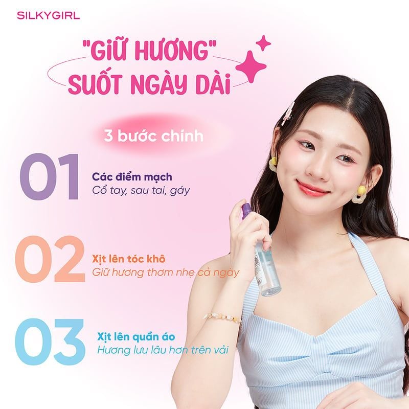Xịt Thơm Toàn Thân Silkygirl Eau De Crush Cologne 100ml