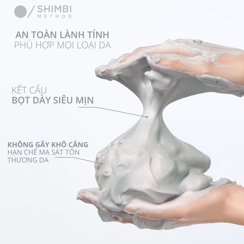 Sữa Rửa Mặt Shimbi Dạng Bọt Làm Sạch Sâu Method Face Wash Double Enzyme, Black Charcoal, Moroccan Lava Clay 120g