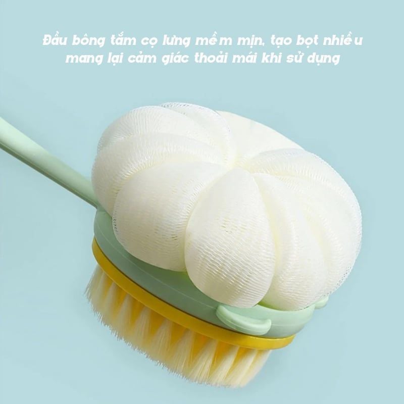 Bàn Chải Tắm Chà Lưng Hai Đầu TOOLA - BDC-TLA051 (Màu ngẫu nhiên)
