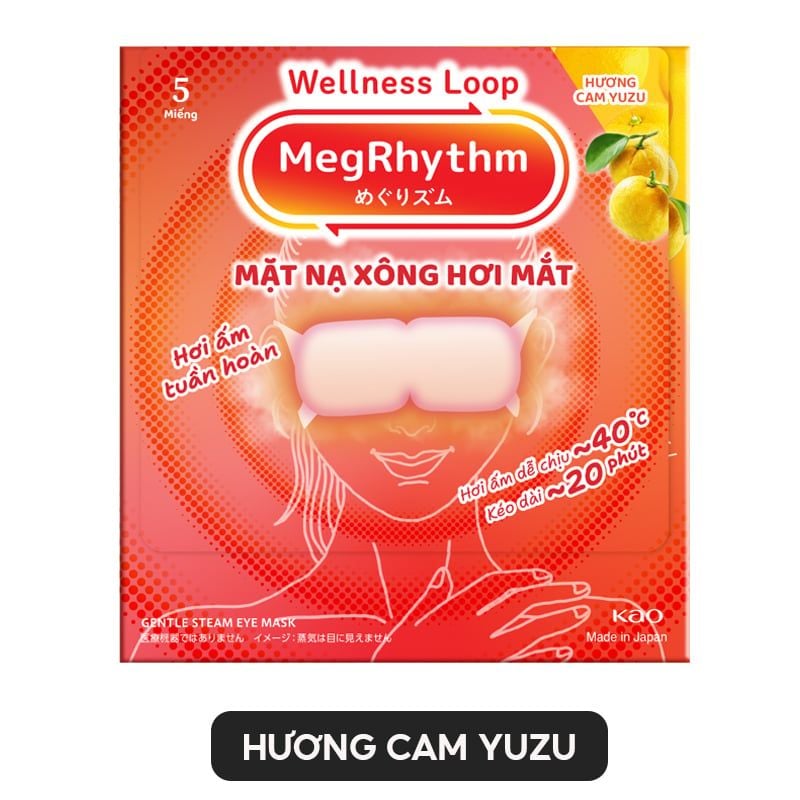 Mặt Nạ Xông Hơi Mắt Giảm Căng Thẳng, Mệt Mỏi Me-Gu-Ri-Tum