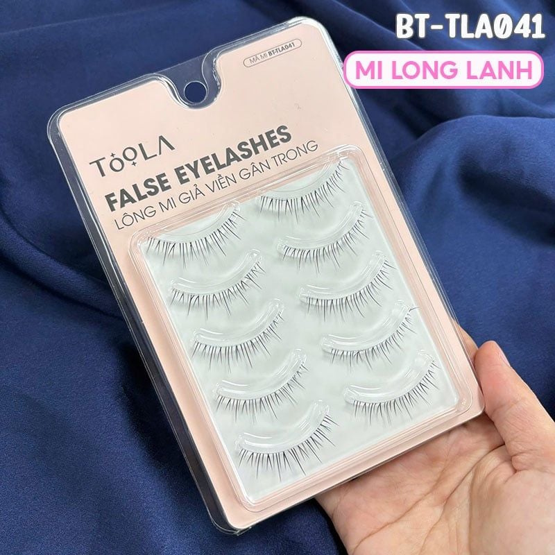 [NHẬP KHẨU] Lông Mi Giả Viền Gân Trong TOOLA Mềm Mại, Không Nặng Mắt