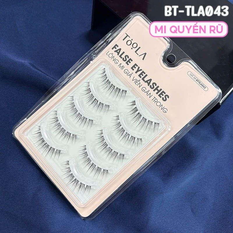 [Mua 5 Tặng 1 Sổ Đựng Mi Giả] [NHẬP KHẨU] Lông Mi Giả Viền Gân Trong TOOLA Mềm Mại, Không Nặng Mắt