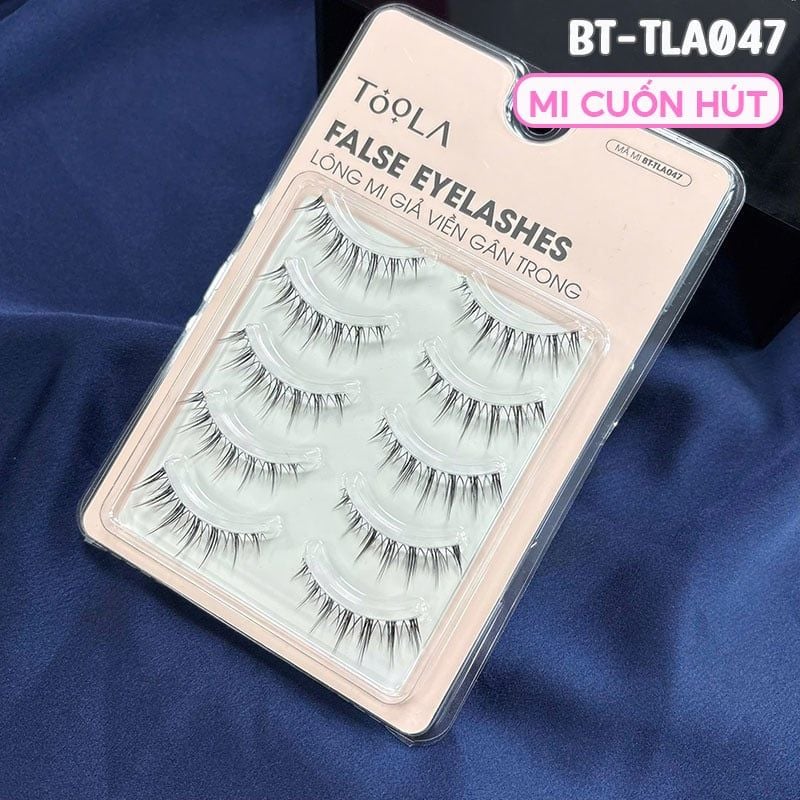[NHẬP KHẨU] Lông Mi Giả Viền Gân Trong TOOLA Mềm Mại, Không Nặng Mắt