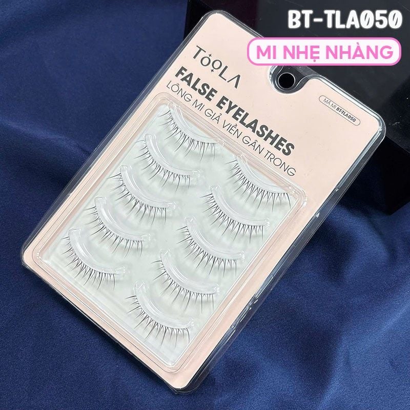 [NHẬP KHẨU] Lông Mi Giả Viền Gân Trong TOOLA Mềm Mại, Không Nặng Mắt