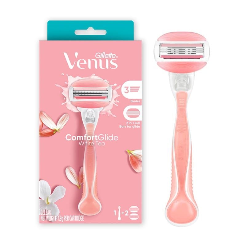 Dao Cạo Nữ Gillette Hương Hoa Trà Trắng Venus Mini Comfort Glide White Tea