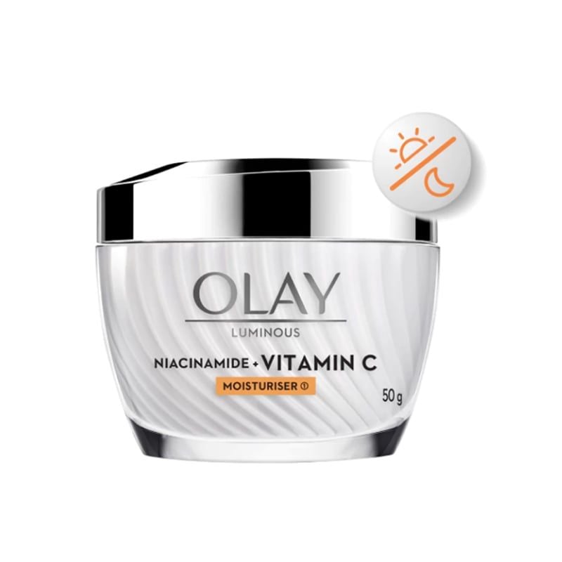 Kem Dưỡng Olay Hỗ Trợ Dưỡng Sáng Da, Làm Mờ Vết Thâm, Đốm Nâu Luminous Niacinamide + Vitamin C Moisturizer 50g