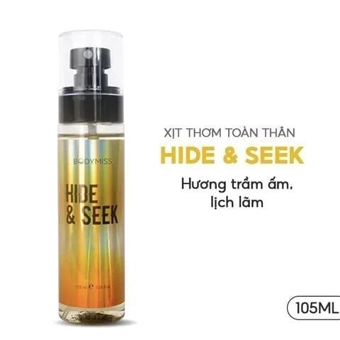  [Gift] Xịt Thơm Toàn Thân Hương Cho Nam & Nữ Bodymiss Hide & Seek 105ml - Trị Giá 156K 
