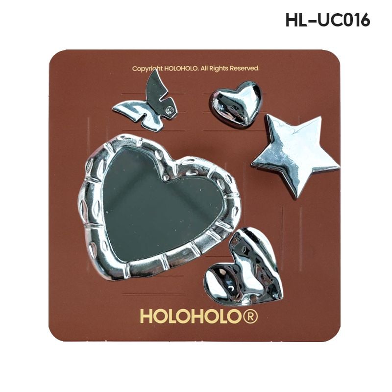 Set Charm Bình Nước DIY HOLOHOLO Phụ Kiện Trang Trí
