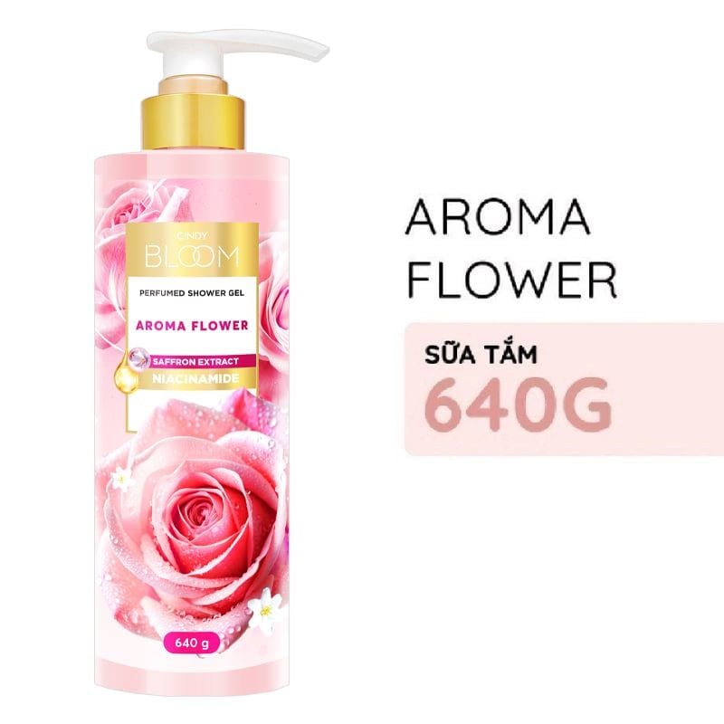 Sữa Tắm Hương Nước Hoa Cindy Bloom Shower Gel 640g