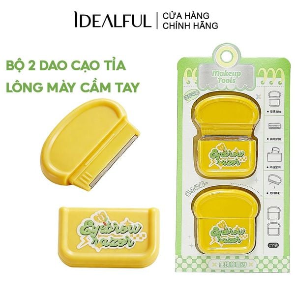  Bộ 2 Dao Cạo Tỉa Lông Mày Idealful Eyebrow Trimmer Set (2 PCS) - QYRJ-1011 