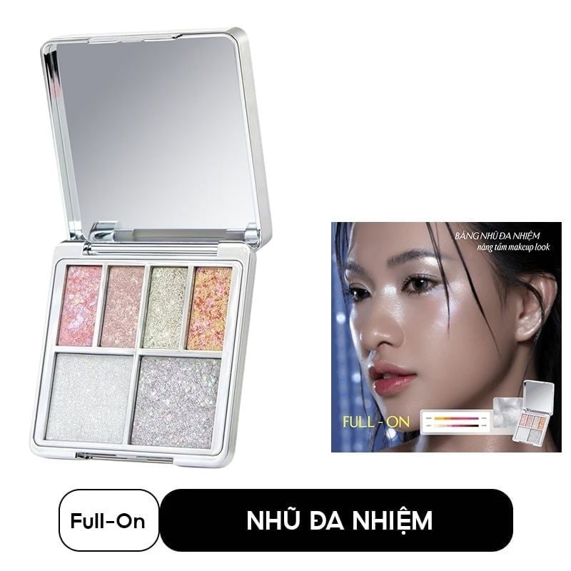 Bảng Phấn Mắt 6 Ô Lemonade Đa Năng Aesthetic Multi-Task Palette